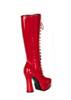 Pleaser - ELECTRA2020 Botte au genou - Rouge Product image